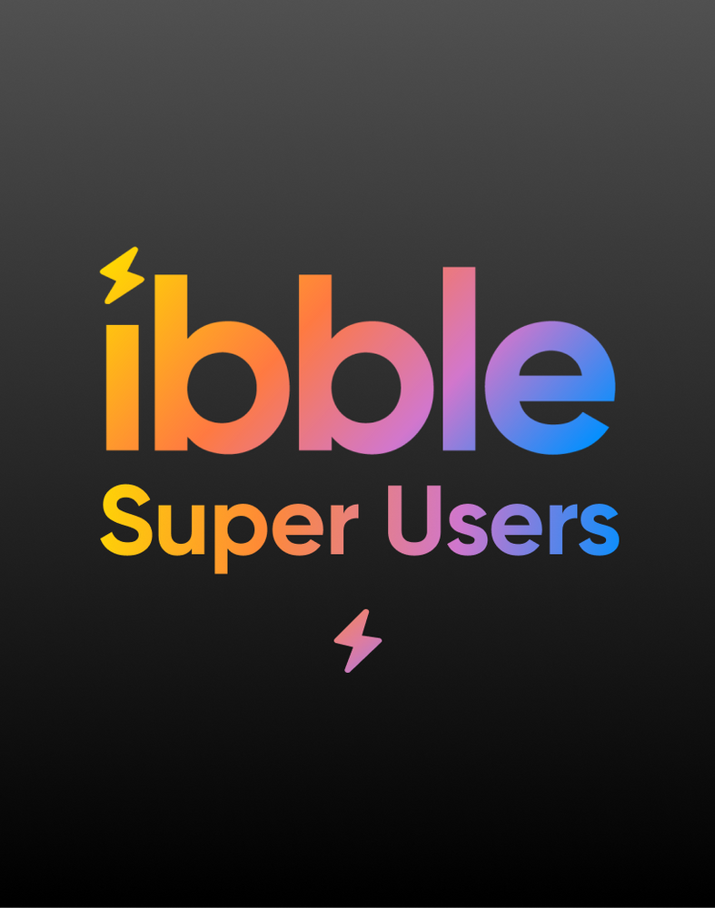 ibble Super Users